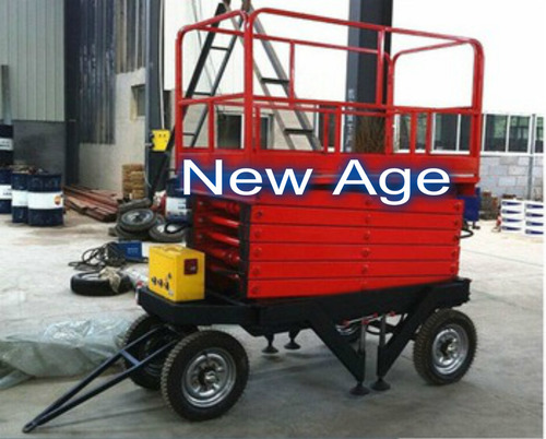 Drivable Mini Scissor Lift