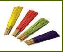 Traditional Incense Sticks - Natural Herbal Formula, Aromatic Compounds and Oils Blend for Sacred Ceremonies and Spiritual Atmosphere