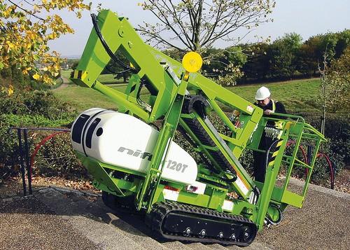 Track Driven Boom Lift - 12.2m Working Height, 200kg Load Capacity | Remote Control, Mobile Crane, Ideal for Various Applications
