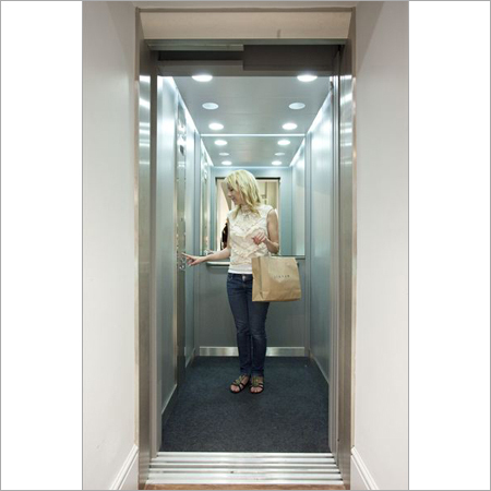 Glass Passenger Lift - Stainless Steel, Customizable Dimensions, 1000 kg Capacity, 1 m/s Speed | Microprocessor Control System, 3 Phase Power, 415 V Voltage