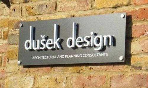 Grey Fine Finish Sign Board