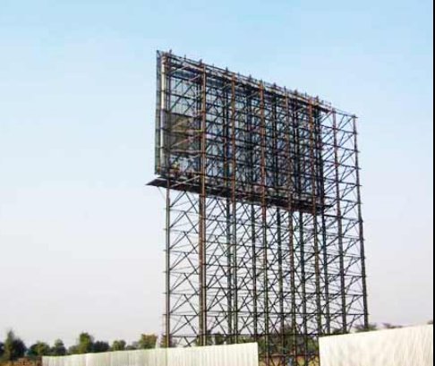 Electric Hoarding Sign Board Application: Industrial