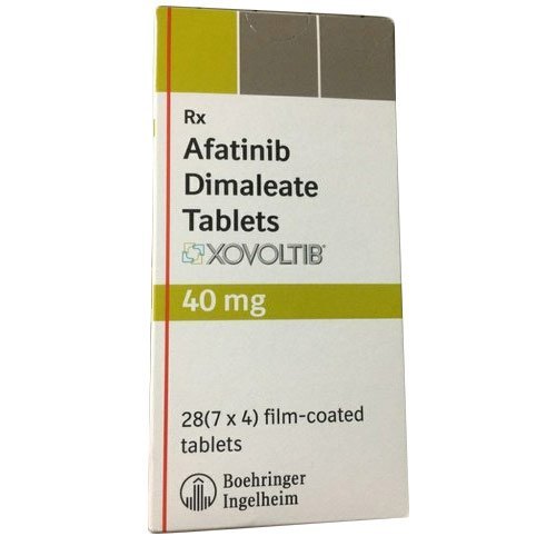 Afatinib Dimaleate Tablet - Targeted EGFR Kinase Inhibitor for Non-Small Cell Lung Cancer Treatment Slows Tumor Growth