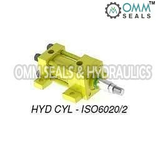 Iron Hydraulic Cylinder - 30-40 Inch , Max Pressure 300 Bar, U Cup Seal Type, 41-100 Ton Capacity, Leak Resistant, Sturdy Design, Easy to Fit, Ideal for Heavy Duty Vehicle Lifting