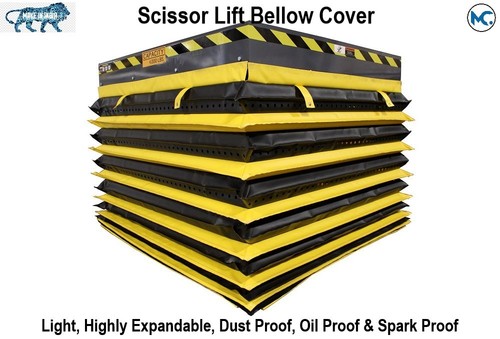 Lifter Bellow (Scissor Lift Bellow) Max. Temperature: 500 Celsius (Oc)