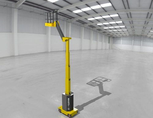 Aerial Work Platform - Painted Steel, Single Mast, 5-10m Working Height | Easy to Operate, Multi-Color Finish, Heavy Duty, Diesel Power Source, 100-200kg Lifting Capacity