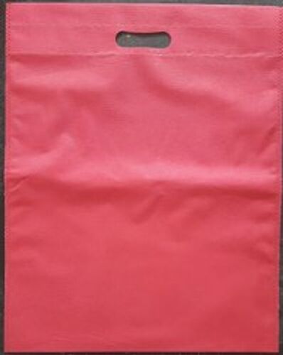 Non-woven D-cut Shopping Bag - 12in X 16in, 60 Gsm Tough Polypropylene With Polyester Webbing Handle, 100% Recyclable & Tear Resistant For Grocery & Vegetable Use