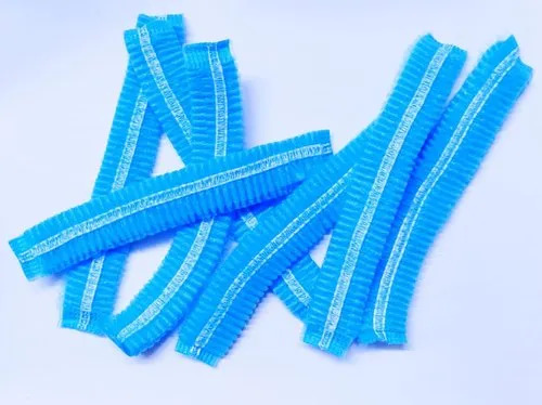 Disposable Surgeon Cap - Non Woven, 19" Size, Blue Color | Grade A, Disposable