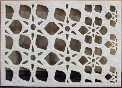 Rectangular Shape And 10 Mm Thickness Attractive Polyester Fiber Acoustic Boards
