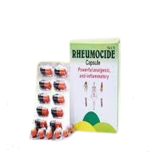 2 Colored Oval Shape Hospital Use Medium Size Soft Texture Rheumocide Capsules