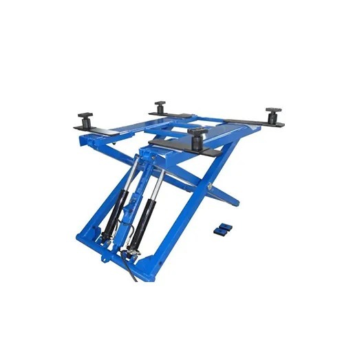36 Foots 415 Voltage 10m/S Mild Steel And Iron Cars Scissor Lifts