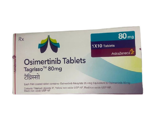 Effective Verified Normal Smell Osimertinib Tablets - Solid Medical-Grade Tablets for Cancer Treatment | pH Level 1-6.8 Shelf Life 2 Years Store in Cool & Dry Place