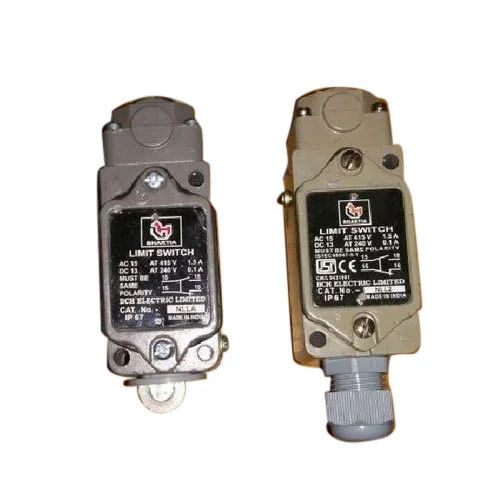Multiple Limit Switches - PVC Round Shape Grey 6A Current Rating | Max Current 15A Max Voltage 240VAC Iron Material Silver Color