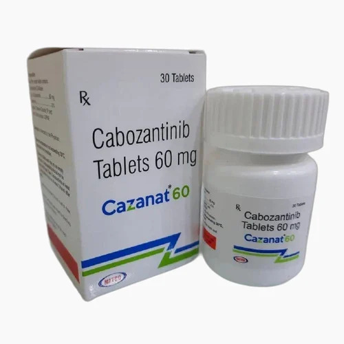 Cabozantinib 60 Mg Tablets - Color: Brown