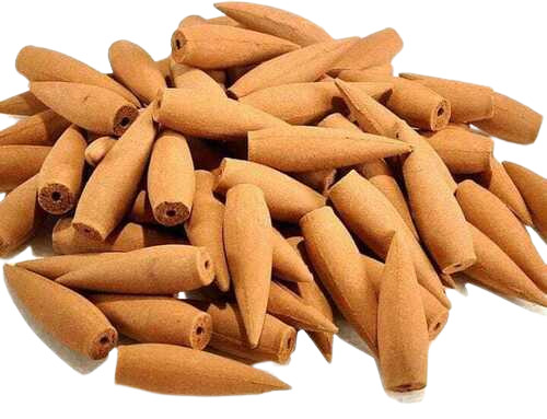 Cone Incense Stick For Worship - Brown Dhoop Cone, Eco Friendly, Easy to Clean, Aromatic for Religious Ceremonies | 10-15 Minute Burning Time
