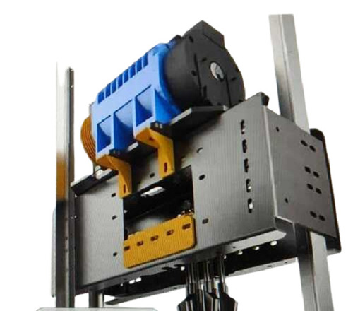 Polished Finish Stainless Steel Electrical High Speed Passenger MRL Lifts - Automatic Wall Mounted Corrosion & Heat Resistant | High Performance Noise-Free User-Friendly Emergency Safety Features