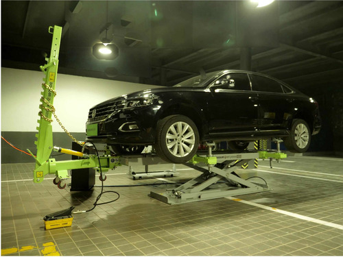 Scissor Lift Frame Machine T 2pl For Auto Body Repair