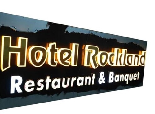 ACP Sign Board - Paint Coated Wall Mount White Design | Multi-Color Advertisement Versatility