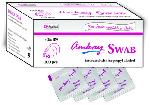 Alcohol Swabs - Isopropyl Alcohol Saturated, Maximum Hygiene Protection for Patients