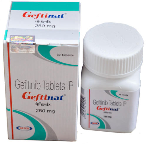 Geftinat - Gefitinib 250 mg Tablets Pack of 30 for Targeted Cancer Therapy